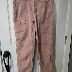 Womens Cargo Pants Pink